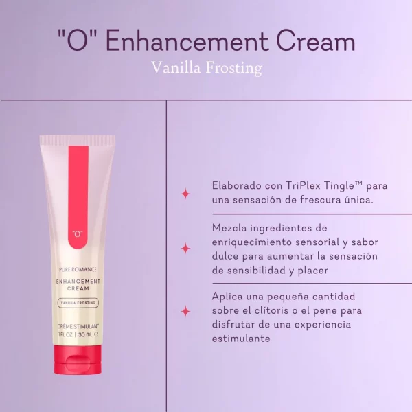 Crema Intensificadora "O" Vanilla Frosting - Image 2