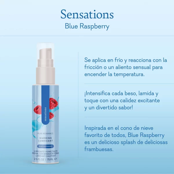 lubricante térmico sabor frambuesa azul - Image 2