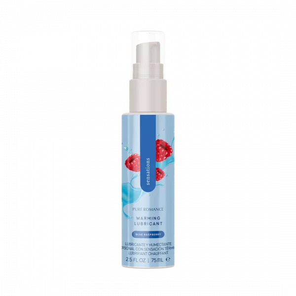 lubricante térmico sabor frambuesa azul